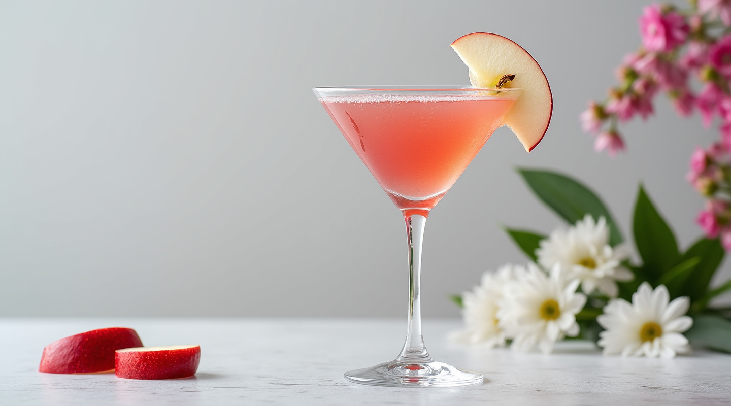 Rhubarb Triangle Cocktail