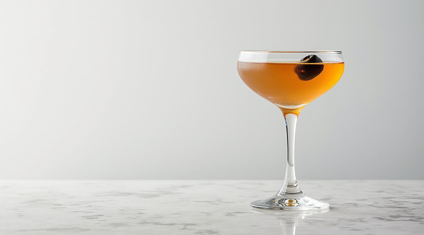 Three Gulps Martini in a chilled glass