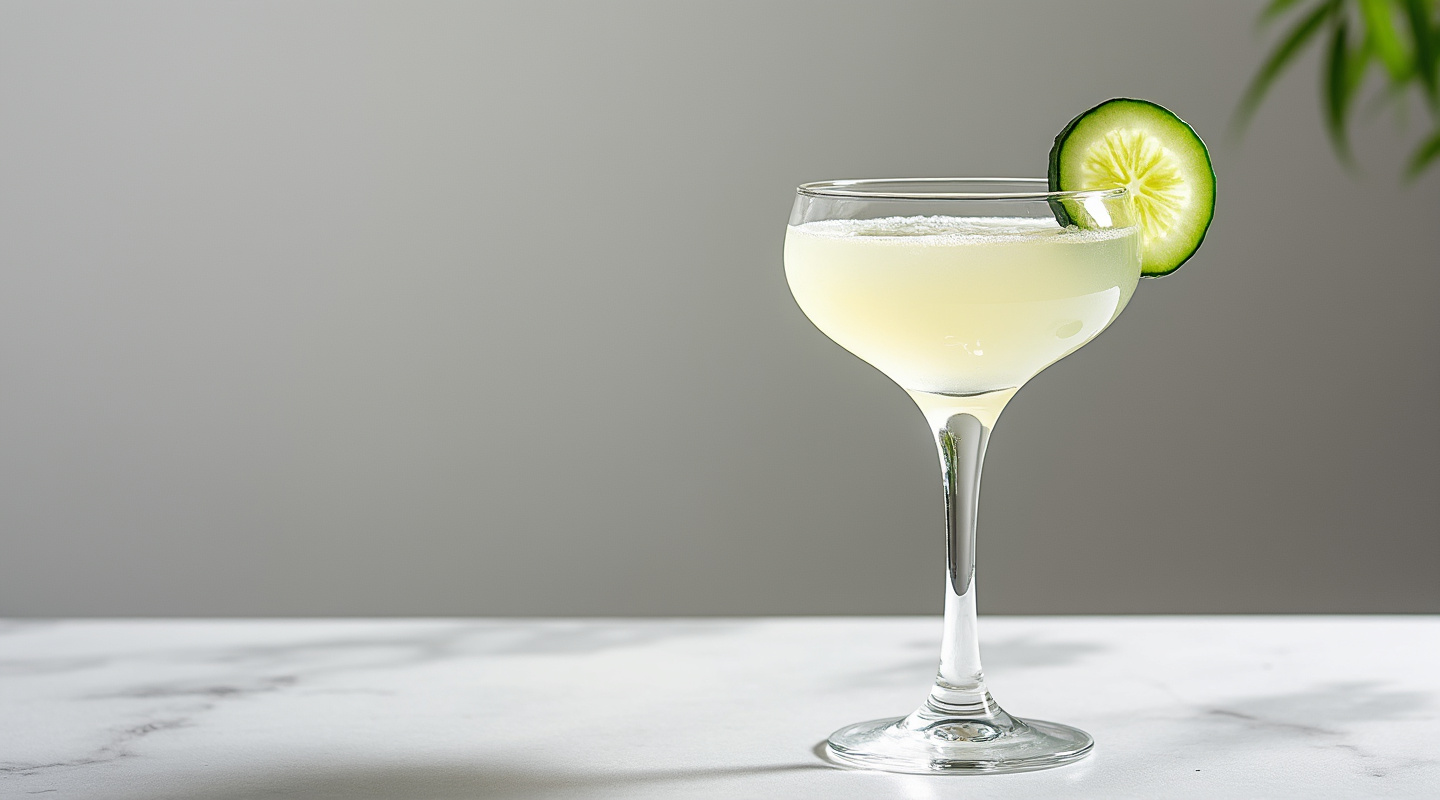 Cucumber Sake-Tini