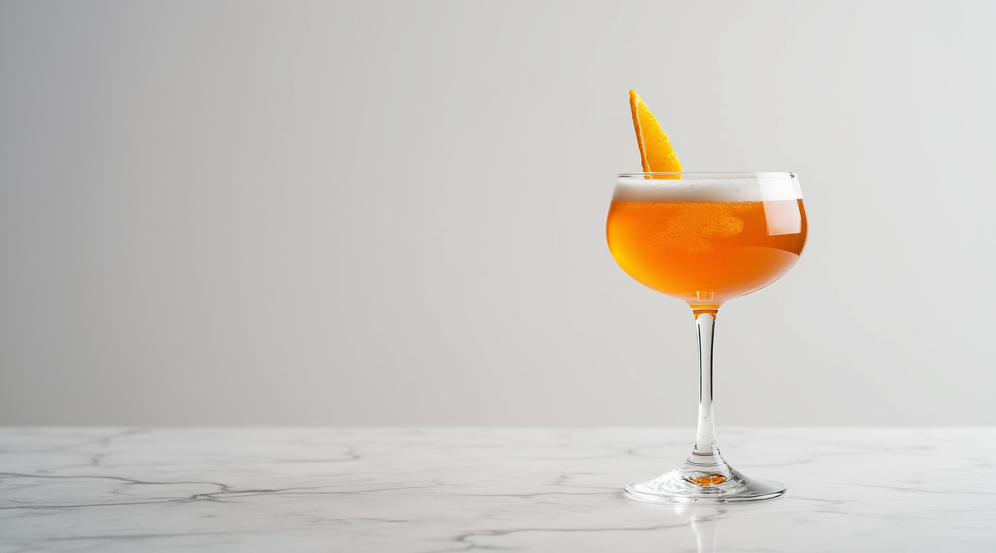 Sir Knight cocktail served in a Nick & Nora glass