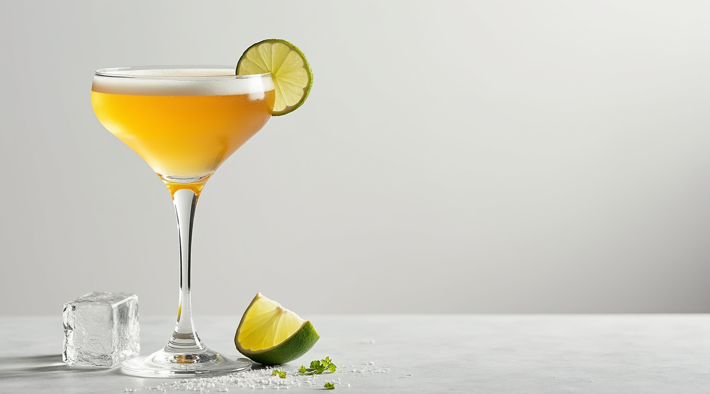 Luxury Cocktail in a martini glass