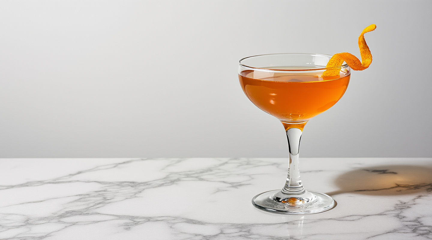 Waldorf No. 1 cocktail in a coupe glass