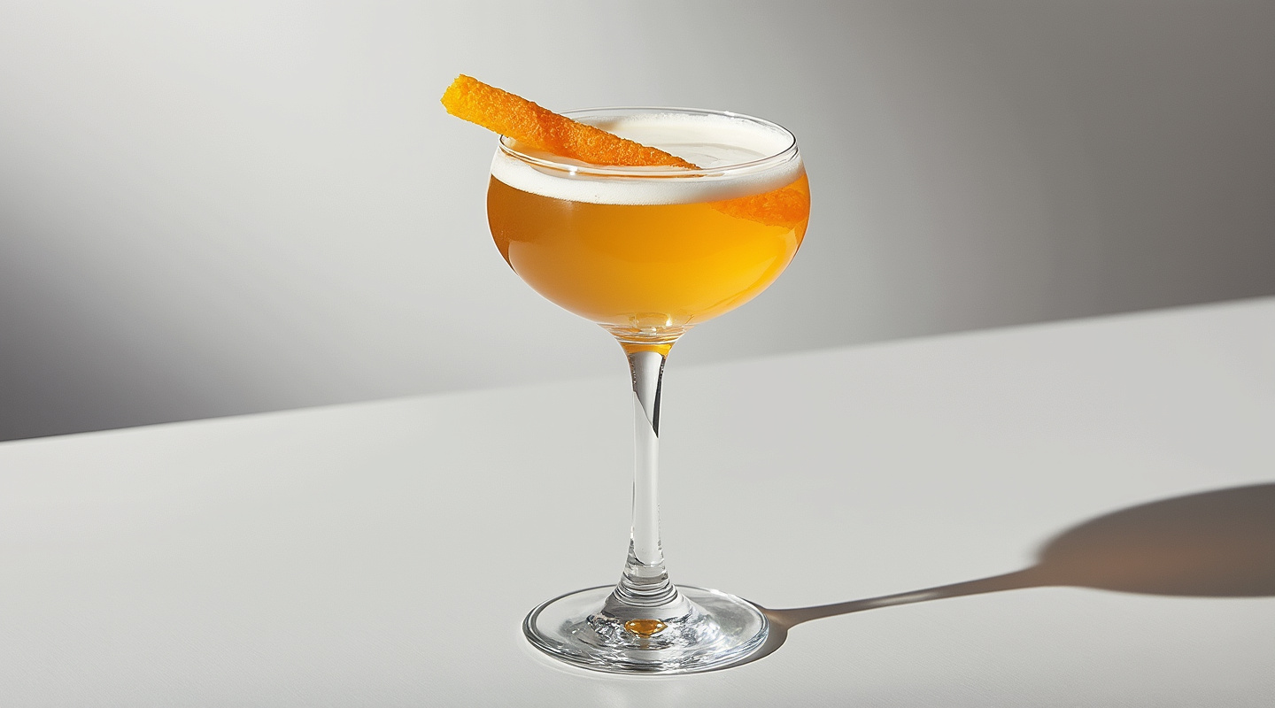 Mississippi Schnapper cocktail in a coupe glass