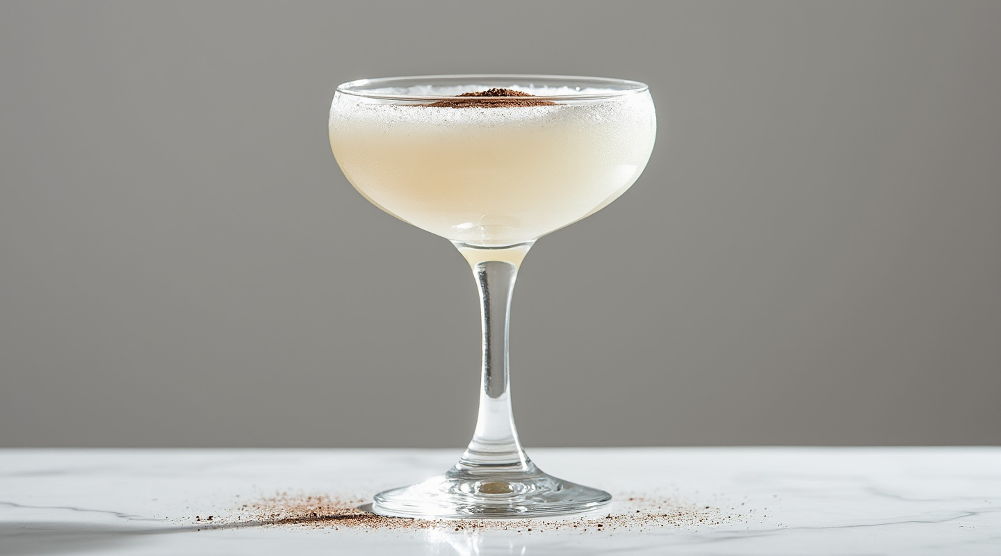Champagne Snowball Cocktail