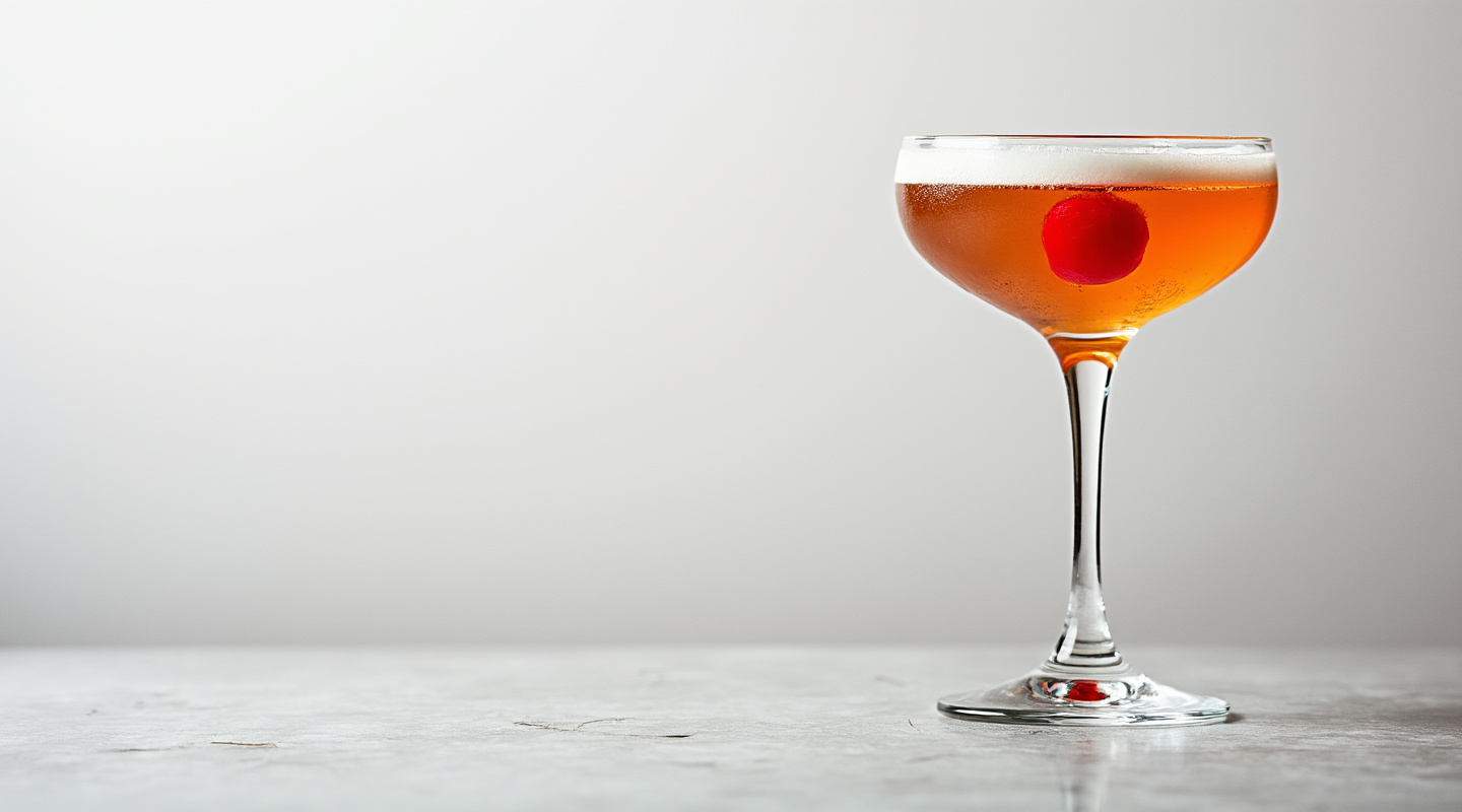 Bacardi Cocktail in a coupe glass