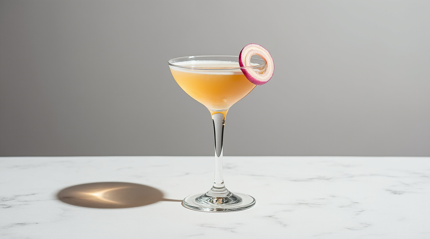 Onion Ring Martini Image