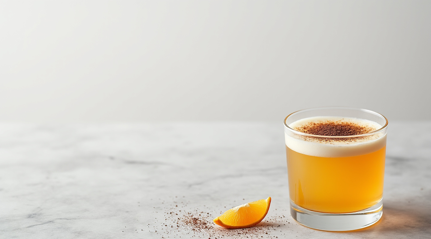 Orange Brûlée Cocktail