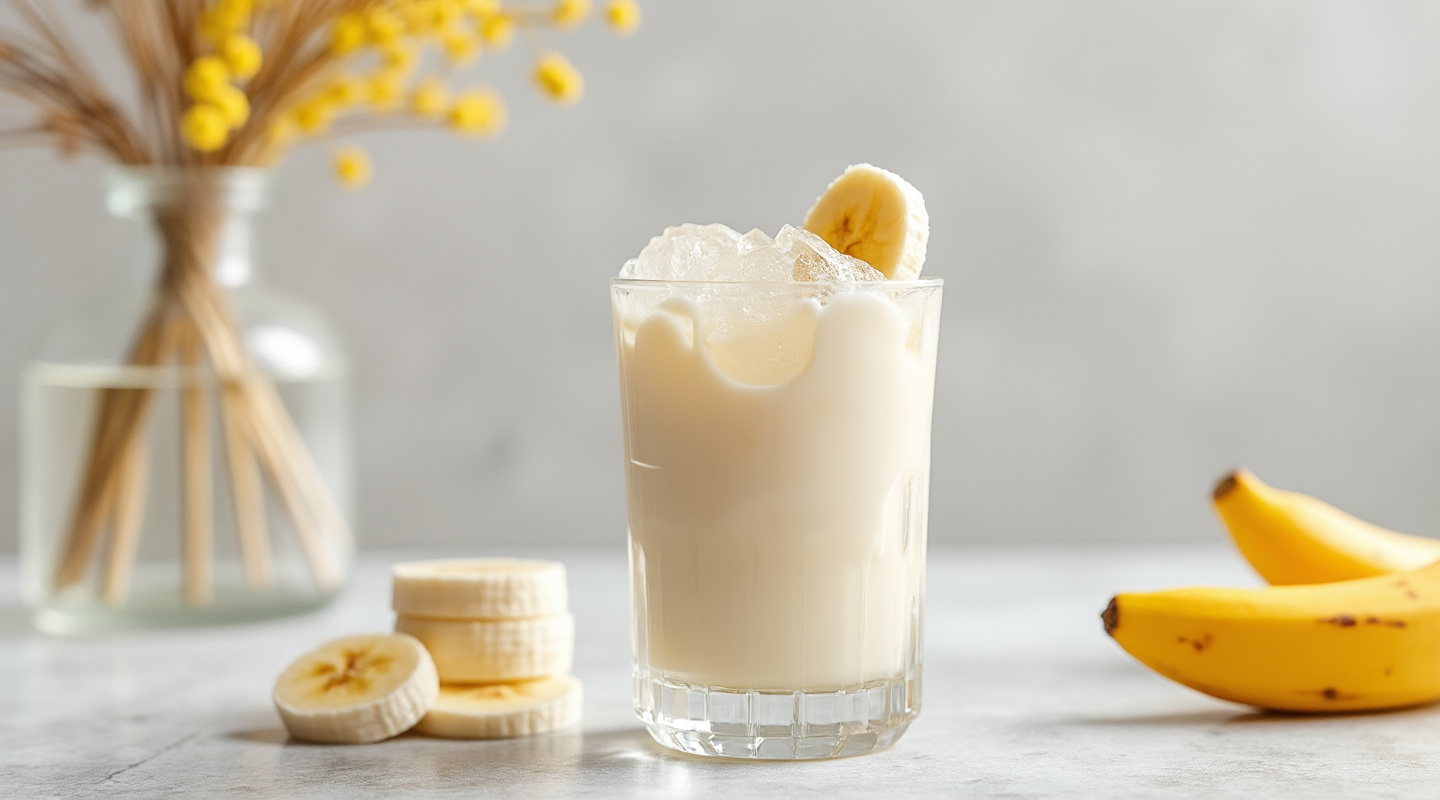 Image of Bananas & Cream cocktail in a Collins glass