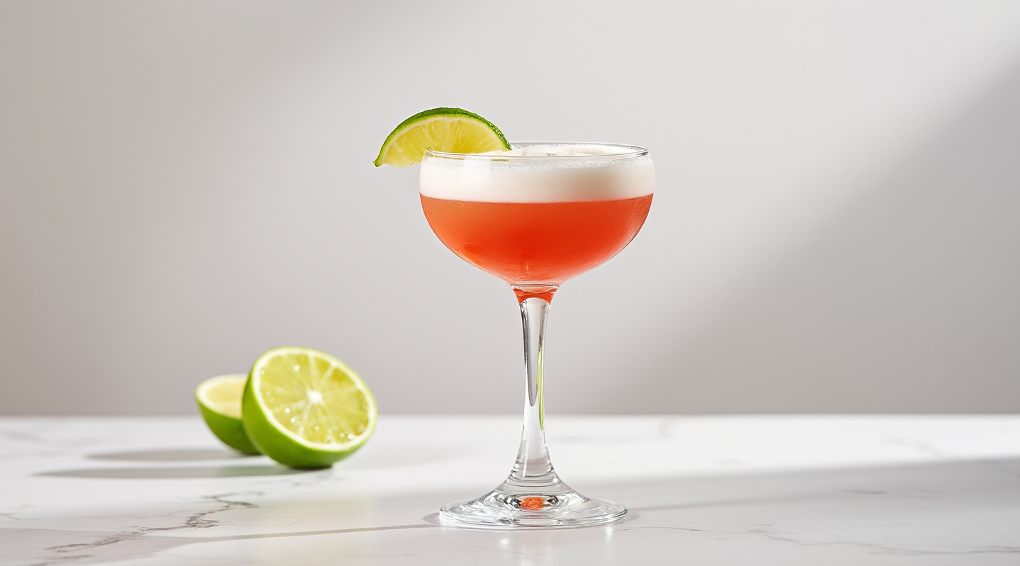 Uncle Vanya cocktail in a coupe glass