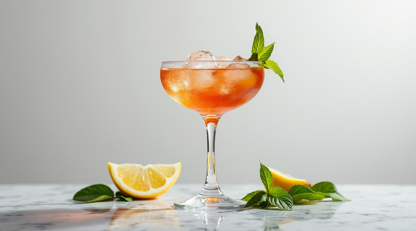 A classic Weeping Jesus cocktail served in an old-fashioned glass with visible layers of colorful ingredients.