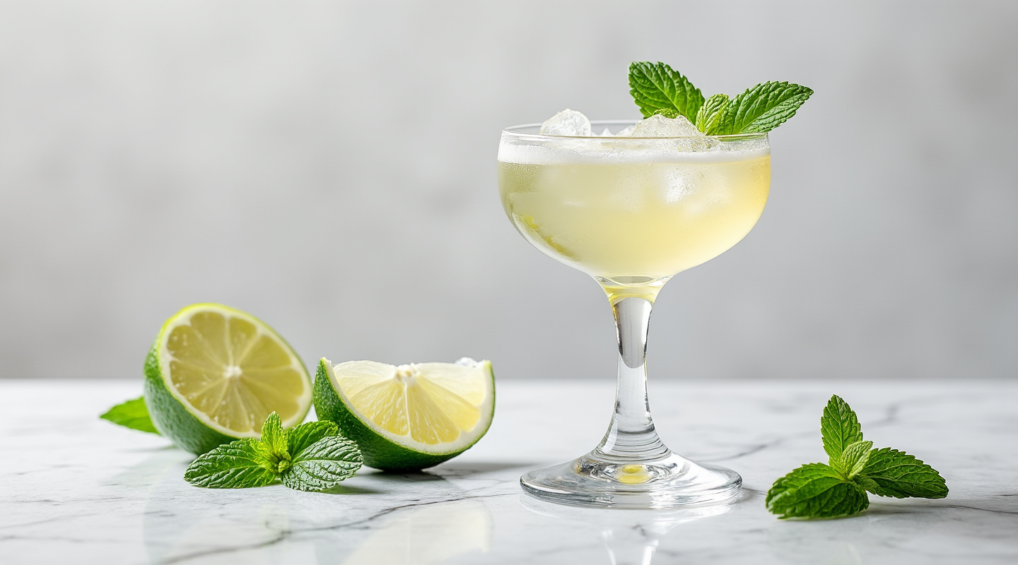 White Stinger Cocktail