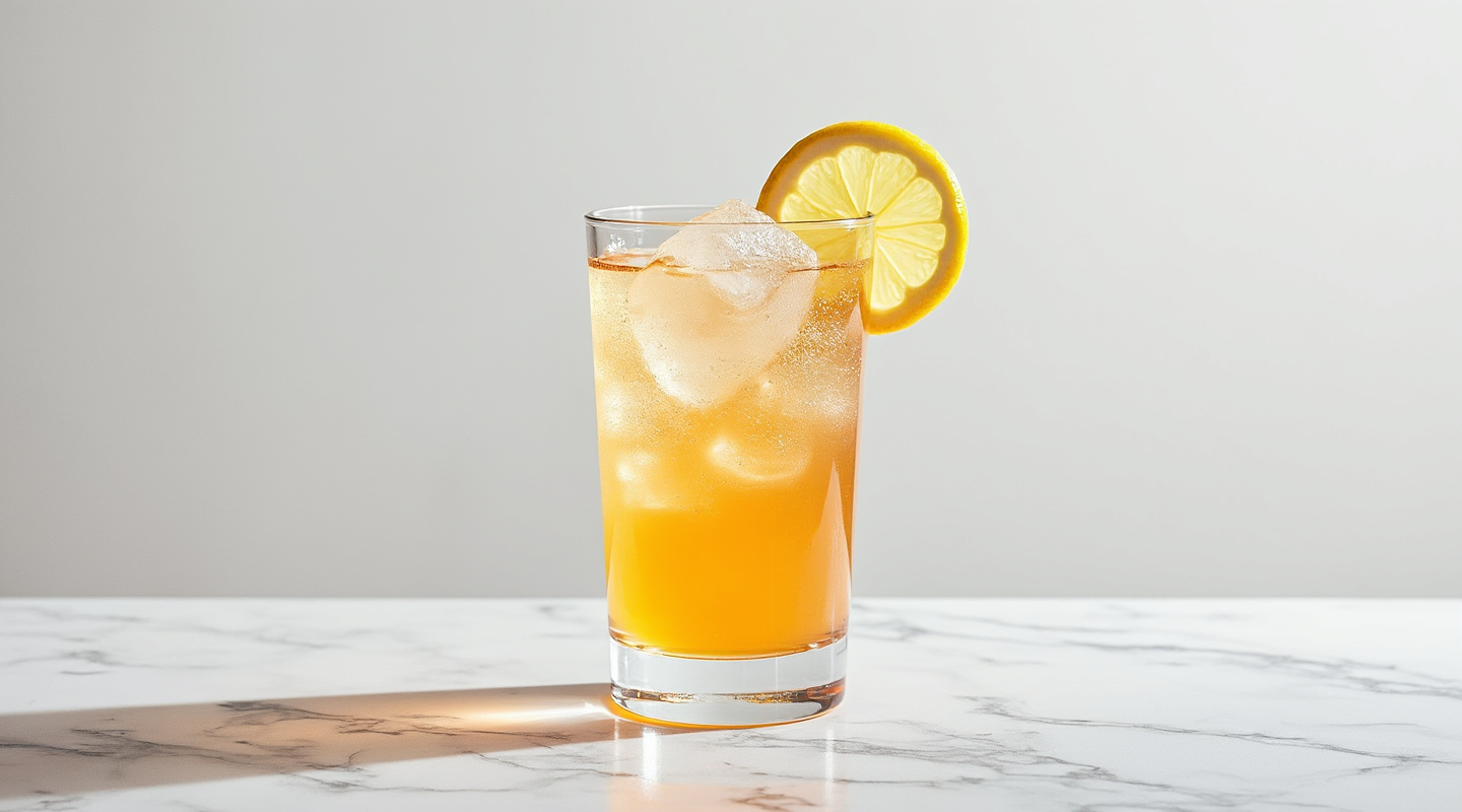 Yum cocktail with fruity blend