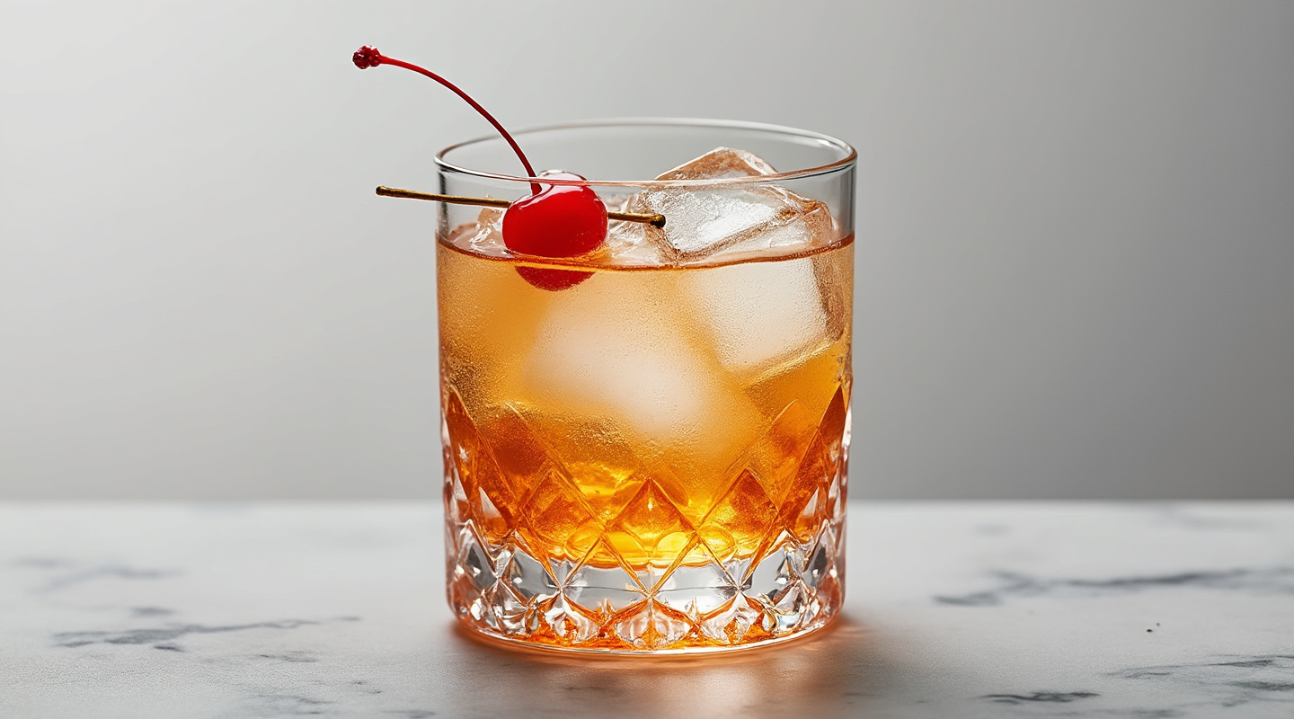 Addison cocktail in a chilled martini glass